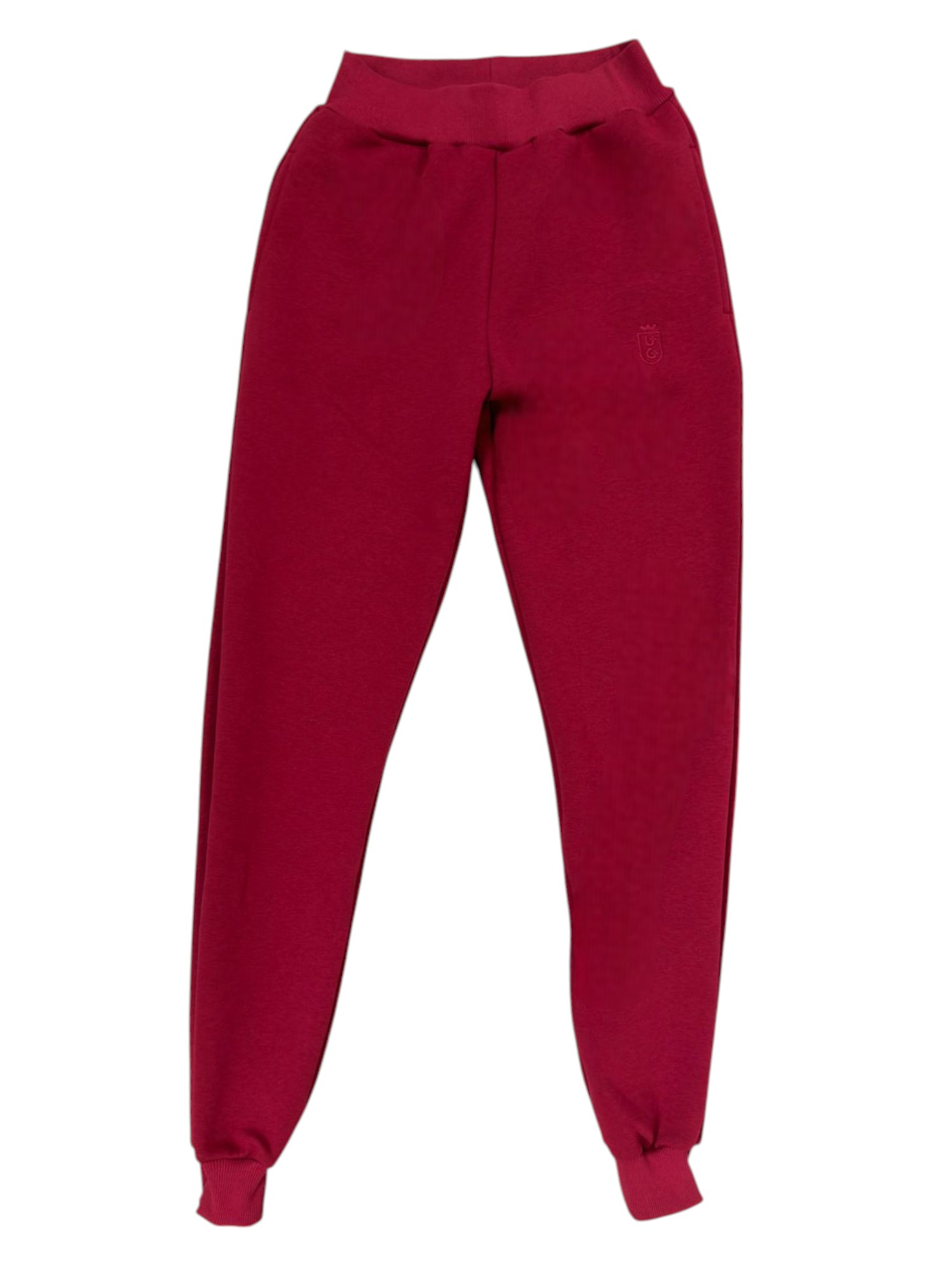 Spodnie bordowe-Photoroom