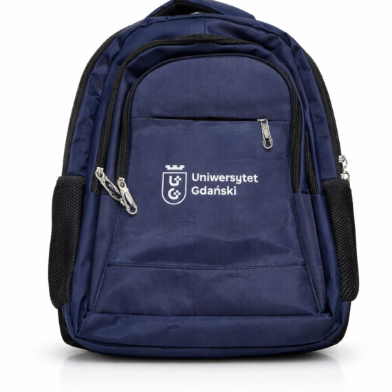 Plecak z logo Uniwersytetu Gdańskiego