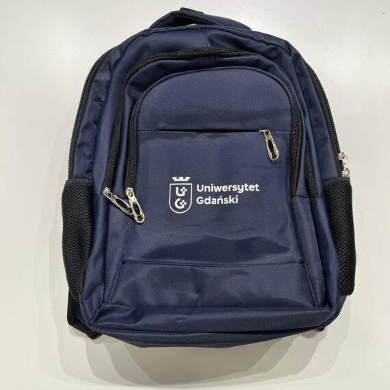 Plecak z logo Uniwersytetu Gdańskiego
